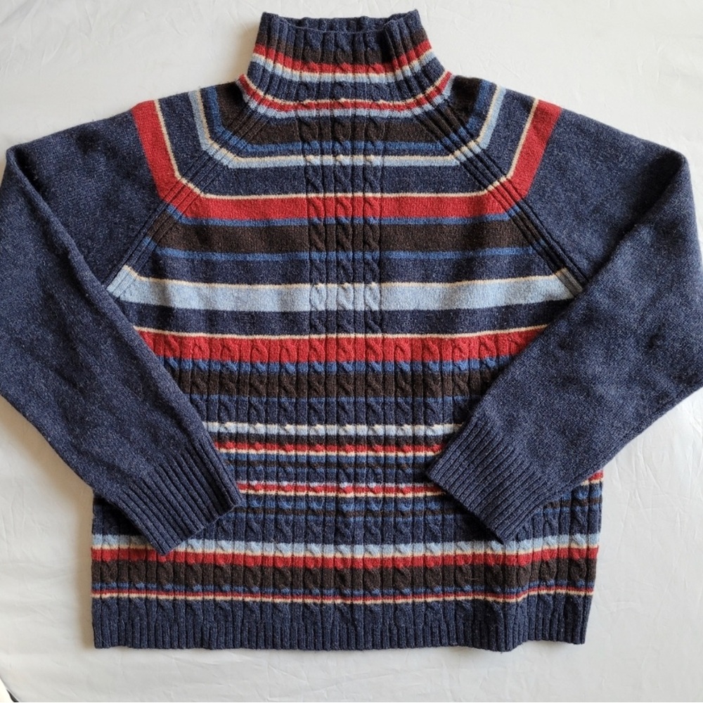 Pendleton 100% Lambs Wool Striped Sweater